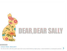 Tablet Screenshot of dear-dear-sally.blogspot.com