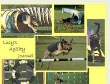 Tablet Screenshot of lucyagility.blogspot.com