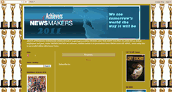 Desktop Screenshot of newsmakersaward.blogspot.com