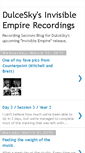 Mobile Screenshot of invisiblerecordings.blogspot.com