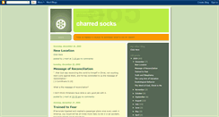 Desktop Screenshot of charredsocks.blogspot.com