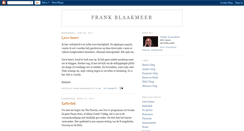 Desktop Screenshot of blaakmeer.blogspot.com