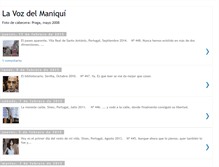 Tablet Screenshot of lavozdelmaniqui.blogspot.com