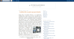 Desktop Screenshot of 4fumigadores.blogspot.com