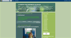 Desktop Screenshot of caminodesantiagocaminodesantaangela.blogspot.com