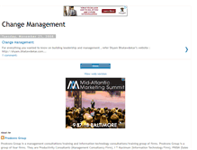 Tablet Screenshot of manage-change.blogspot.com