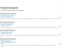 Tablet Screenshot of fondurile-europene.blogspot.com