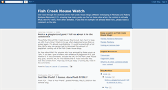 Desktop Screenshot of fishcreekhousewatch.blogspot.com