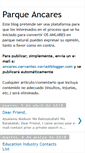 Mobile Screenshot of parqueancares.blogspot.com