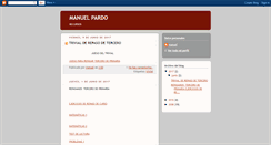 Desktop Screenshot of manuelpardo.blogspot.com