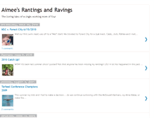 Tablet Screenshot of aimeesdiaries.blogspot.com