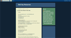 Desktop Screenshot of desigayresources.blogspot.com