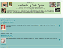 Tablet Screenshot of handmadebyjuliaquinn.blogspot.com