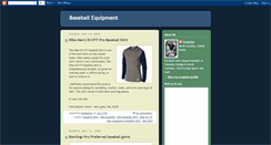 Desktop Screenshot of baseballer-baseballequipment.blogspot.com