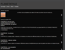 Tablet Screenshot of planetathle.blogspot.com