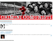 Tablet Screenshot of criminicomunisti.blogspot.com