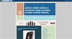 Desktop Screenshot of polovnimobilni.blogspot.com