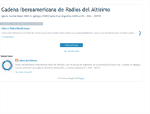 Tablet Screenshot of cadenadelaltisimo.blogspot.com