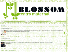 Tablet Screenshot of blossomcentromaternal.blogspot.com