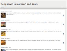 Tablet Screenshot of deep-heart-and-soul.blogspot.com