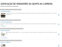 Tablet Screenshot of amqcarreira.blogspot.com