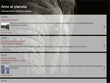 Tablet Screenshot of amoalplaneta.blogspot.com