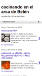 Mobile Screenshot of cocinandoenelarcadebelen.blogspot.com