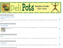 Tablet Screenshot of delipots.blogspot.com