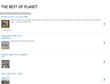 Tablet Screenshot of bestofplanet.blogspot.com