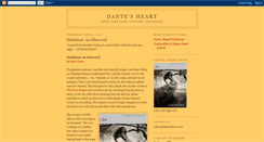 Desktop Screenshot of dantesheart.blogspot.com