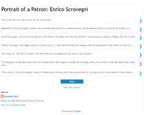 Tablet Screenshot of enricoscrovegni.blogspot.com