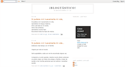 Desktop Screenshot of blogtastico21.blogspot.com