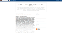 Desktop Screenshot of christianthreat.blogspot.com