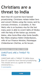 Mobile Screenshot of christianthreat.blogspot.com