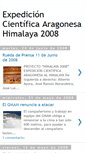 Mobile Screenshot of expedicioncientificaaragonesa.blogspot.com