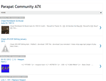 Tablet Screenshot of parapatcommunity.blogspot.com