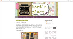 Desktop Screenshot of karis-place.blogspot.com