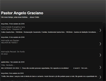 Tablet Screenshot of pastorangelograciano.blogspot.com