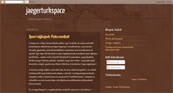 Desktop Screenshot of jaegerturk.blogspot.com