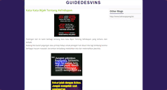 Desktop Screenshot of guidedesvins.blogspot.com