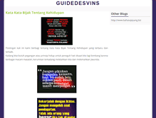 Tablet Screenshot of guidedesvins.blogspot.com