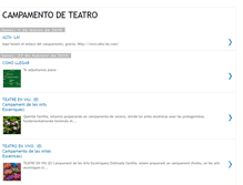 Tablet Screenshot of campamentoteatro.blogspot.com