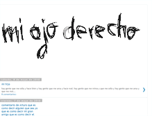 Tablet Screenshot of miojoderecho.blogspot.com