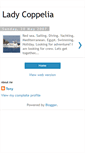Mobile Screenshot of ladycoppelia.blogspot.com