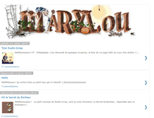 Tablet Screenshot of le-scrap-de-marylou.blogspot.com