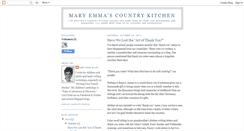 Desktop Screenshot of maryemmacountrykitchen.blogspot.com