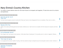 Tablet Screenshot of maryemmacountrykitchen.blogspot.com
