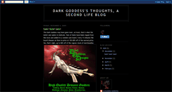 Desktop Screenshot of darkgoddessdesigns.blogspot.com