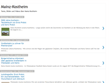 Tablet Screenshot of mainz-kostheim.blogspot.com