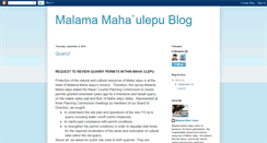 Desktop Screenshot of mahaulepu.blogspot.com